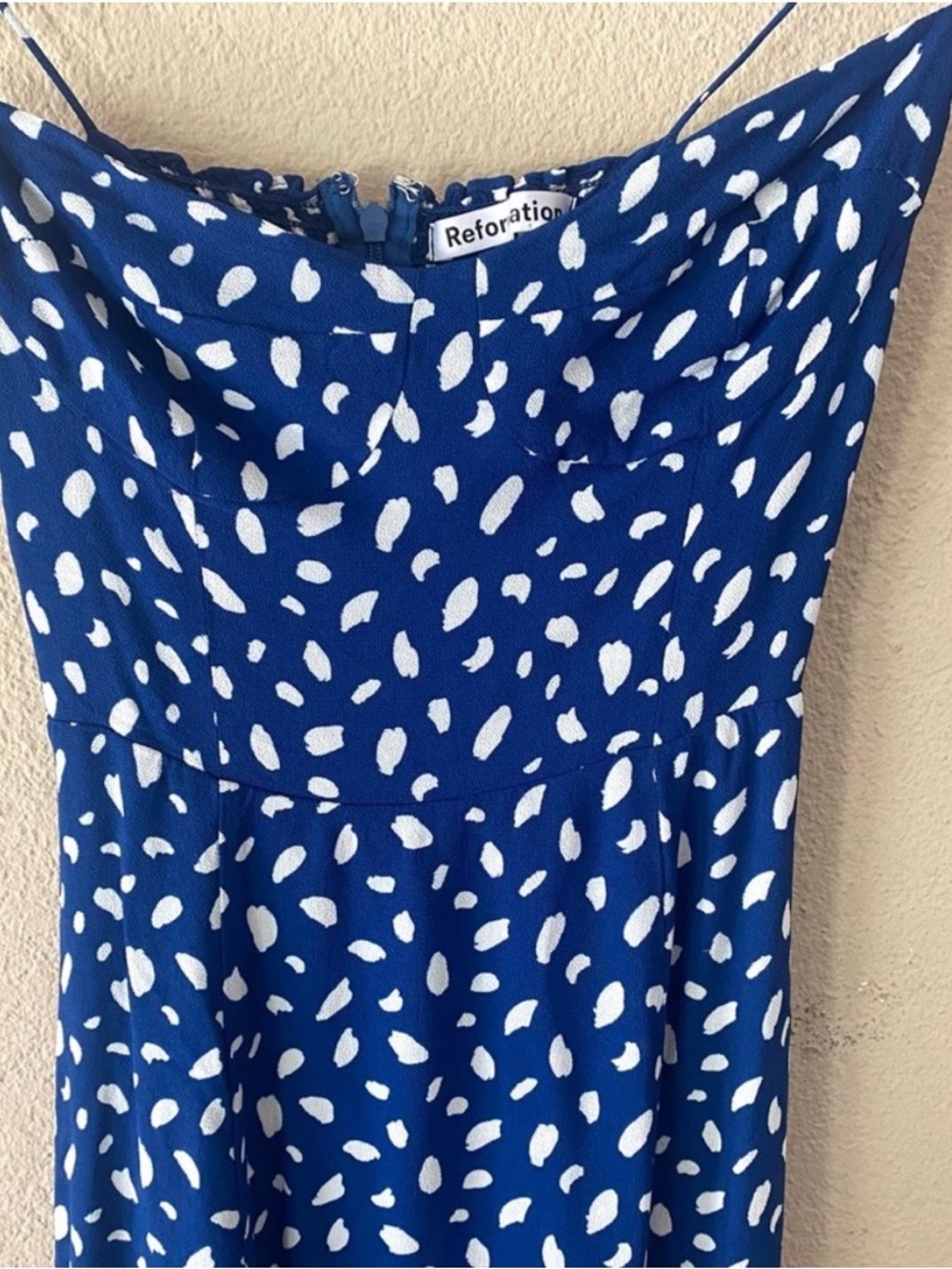 Reformation Juliette Midi Dress in Moray 2 - Picture 5 of 10